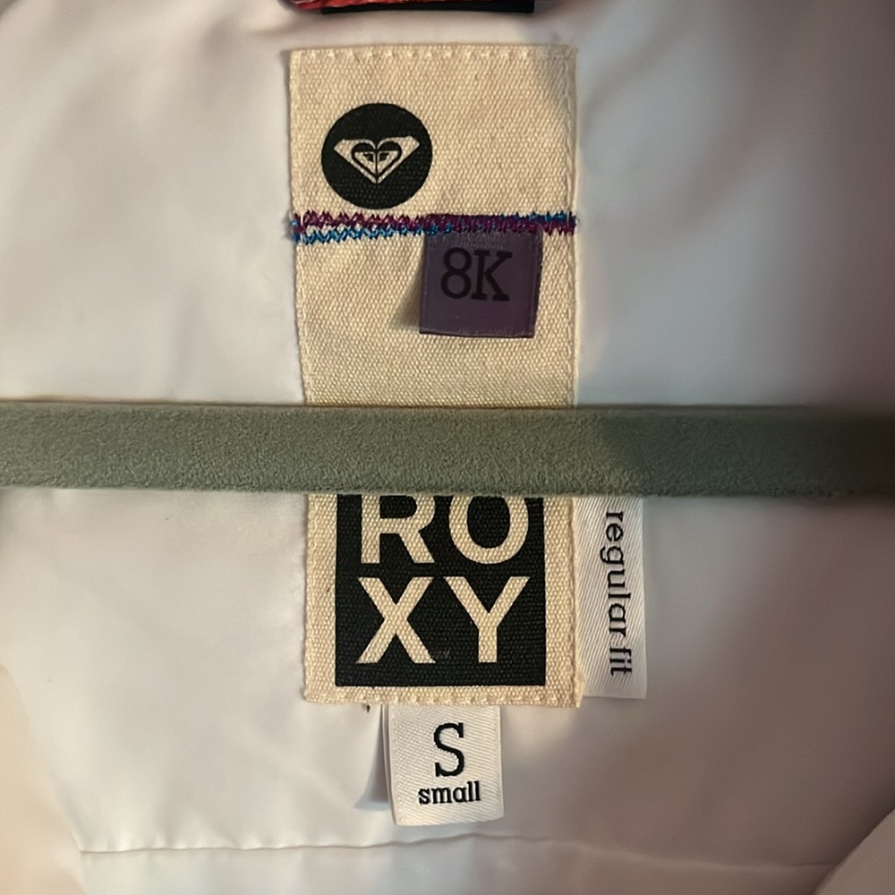 Roxy Snowflake Print Winter Jacket - image 2